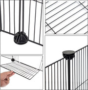 Knaagdierenren - Wit - Verstelbaar - Kleine Dieren - 142x53x71cm