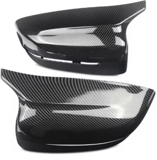 Buitenspiegel Behuizing - M Stijl - Carbon Look - Auto accessoires - Voor BMW 3 Serie G20/G28 & 5 Serie G30/G38 (2017+)