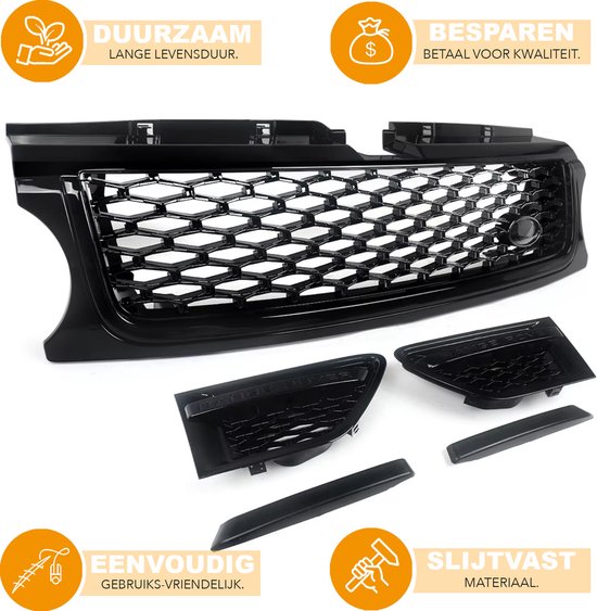 Voorbumper grill - Autobiografie Look - Voor Range Rover Sport L320 (2010-2013)