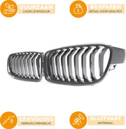 Voorbumper - Voor BMW F30/F31 3-Serie Sedan 2012-2016 - Auto accessoires - Voorgrille - Carbon Look - Bumpercover voorzijde