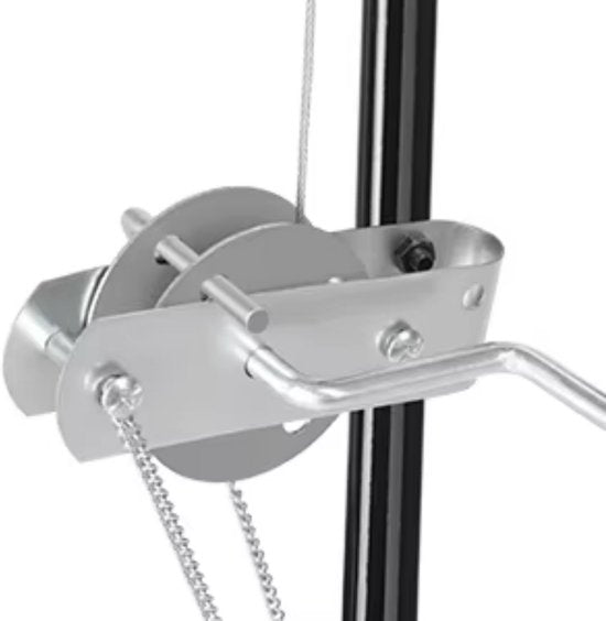 Hongaarse Goulashketel - Braadpan - Stoofpot - Geëmailleerd met Telescopisch Statiefframe, Kettinghoogteverstelling en Deksel - Ideaal voor Goulash en Soep - 10L