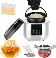 Happyment Kaars Smeltpan Set - Kaarsvet - Smeltpot - Starterspakket - Voor volwassen en kinderen