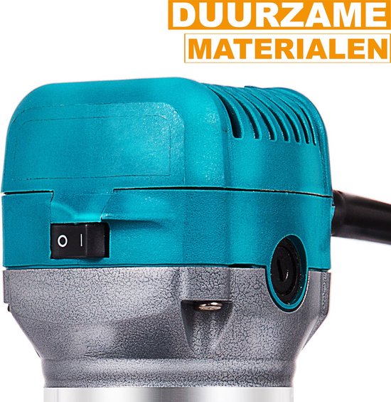 Kantenfrees - Houtfreesmachine - Complete set - Kunststof en houtbewerking