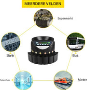 Geldtelmachines PRO - Muntsorteerder - Muntsorteermachine - Zwart - Munttelmachine - 300 Munten Per Minuut