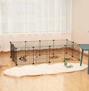 Knaagdierenren - Wit - Verstelbaar - Kleine Dieren - 142x53x71cm