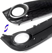 Voorbumper - Voor Audi A5 Coupe/Cabrio 2008-2011 - Auto accessoires - Mistlichtgrille - Bumpercover voorzijde - Zwart