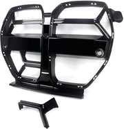 Gloss Black CSL Stijl Niergrille - ABS - Auto accessoires - Voor BMW G80 M3/G82 G83 M4 (2020+)
