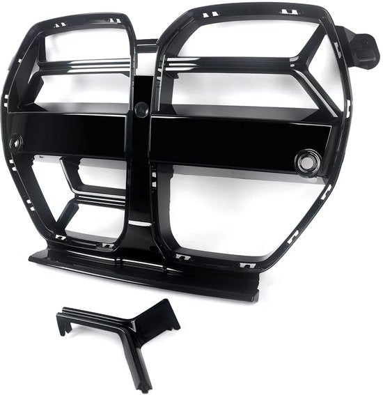Gloss Black CSL Stijl Niergrille - ABS - Auto accessoires - Voor BMW G80 M3/G82 G83 M4 (2020+)