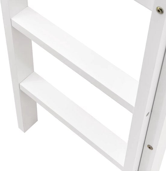Kinderbed 90 x 200 cm - Voor Kinderen - Huisbed - Peuterbed - Met valbeveiliging - Met lattenbodem - Zonder matras
