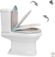 Happyment Antibacteriële Toiletbril Costa - Toiletbrillen - Universeel - Met Softclose - WC Bril – Toiletzitting