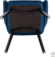 Eetkamerstoelen Groen - Set van 4 - Fluweel - Woonkamer- en Keukenstoelen