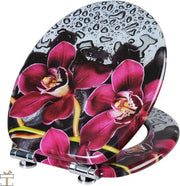 Happyment Antibacteriële Toiletbril Cherry - Met Softclose - Toiletbrillen - Universeel - WC Bril – Toiletzitting