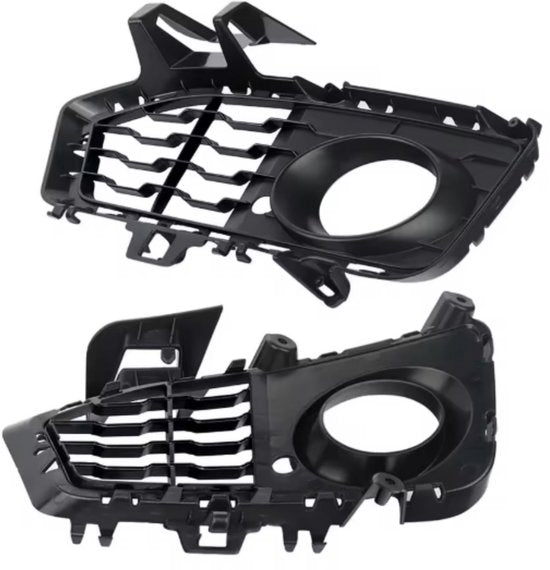 Mistlicht Cover Griton - Mistlicht Grille Cover - Voor BMW F32/F33/F36 (2013-2020) - M Sport Midden + Links + Rechts - Auto accessoires