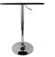 Bartafel - Eettafel - Woonkamertafel - Voor Thuis, Café en Kantoor - 360° Draaibaar Blad - Capaciteit 150 kg - 60x60x45cm