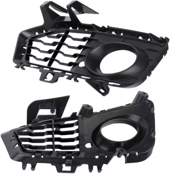 Mistlicht Grille Cover - Voor BMW F32/F33/F36 (2013-2020) - M Sport Midden + Links + Rechts - Auto accessoires