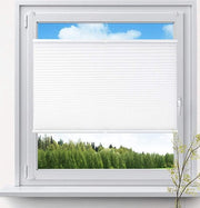 Bolt Edge Jaloezieën - Wit - Rolgordijn - Verduisterend - Zonder boren - 65x220cm