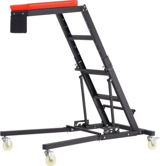 Motorkruiper PRO - Auto hulp - Hoogwerker - Motor - 1219-1930mm - Opvouwbaar & Verstelbaar - Zwart