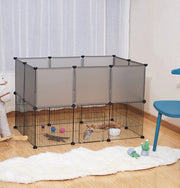 Dierenren - Extra hoog - Verstelbaar - Wit - 107x72x72cm