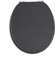 WC-bril - Toiletbril - Voor Toilet & Badkamer – Soft-Close – Hout - Zwart