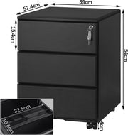 Bolt Edge Archiefkast - Wit - Met slot - Metaal - 39x52.4x54cm