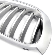 Voorbumper grille - Voor BMW F34 328i/335i 3 Serie GT (2013-2019)- Chroom & Zwart - Links & Rechts - Auto accessoires
