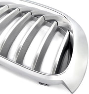 Grille Stravix - Voorbumper grille - Voor BMW F34 328i/335i 3 Serie GT (2013-2019) - Chroom & Zwart - Links & Rechts - Auto accessoires