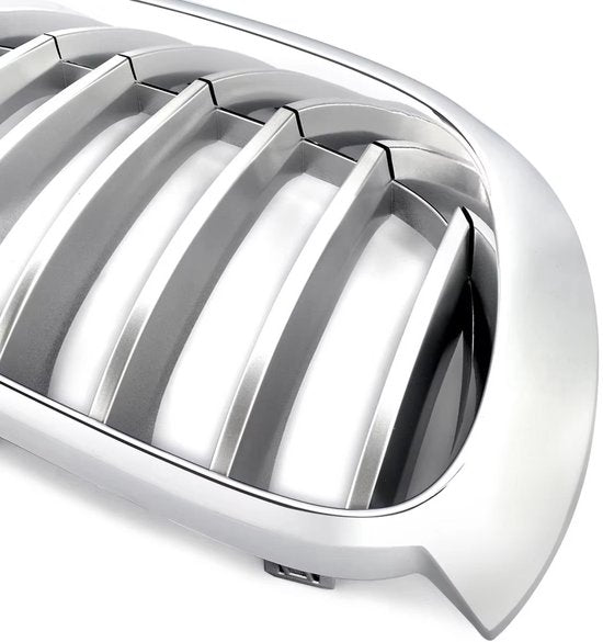 Grille Xiron - Voorbumper grille deluxe - Rechterkant - Chroom - Auto accessoires - Voor BMW F25 X3/X4 F26 (2014-2017) - Auto Accessoires