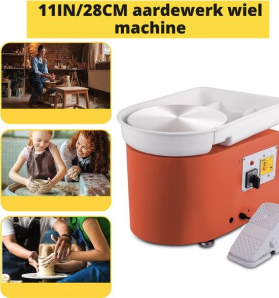 Happyment Pottenbakkersschijf - Draaischijf Pottenbakker - Boetseerschijf - Draaischijf - Pottenbakken - Draaischijf Keramiek - Roze