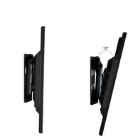 Muurbeugel Fioren - TV muurbeugel - Voor 30"-85" inch - Draaibaar en kantelbaar - Ultra Slim & ruimtebesparend - Beugel statief - Zwart