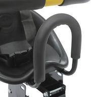 Fiets kinderzitje - Kinderzitje - Fietszitje - tot 35 kg - Voor Kinderveilig Fietsen - Ergonomisch Ontwerp met Verstelbare Pedalen, Veiligheidsgordel & Sponsvangrail - Zwart