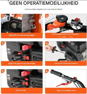 Verticuteermachines - Tuinfrees Cultivator - Benzine - Gazonbeluchter - Verticuteren machinen - 4 Takt - Verticuteerder - Oranje/Zwart