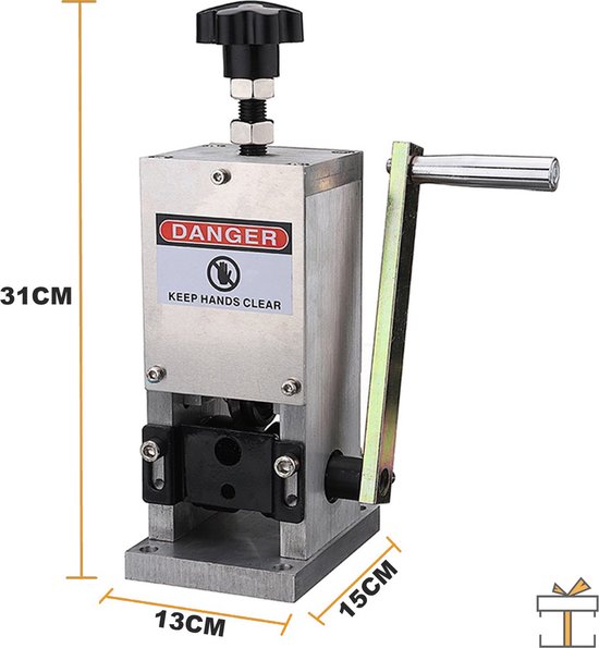 Bolt Edge Kabelstripper Machine - Elektrisch & handmatig - Automatische striptang - Voor koper