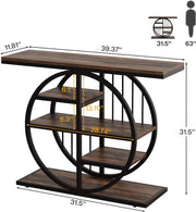 Consoletafel Avira - Haltafel - 100cm - Wandtafel - Gang of woonkamer - Bruin