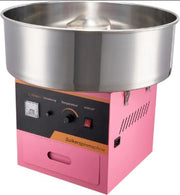 Happyment Suikerspinmachine - RVS - Roze - Professioneel - Instelbaar - Gebruiksvriendelijk