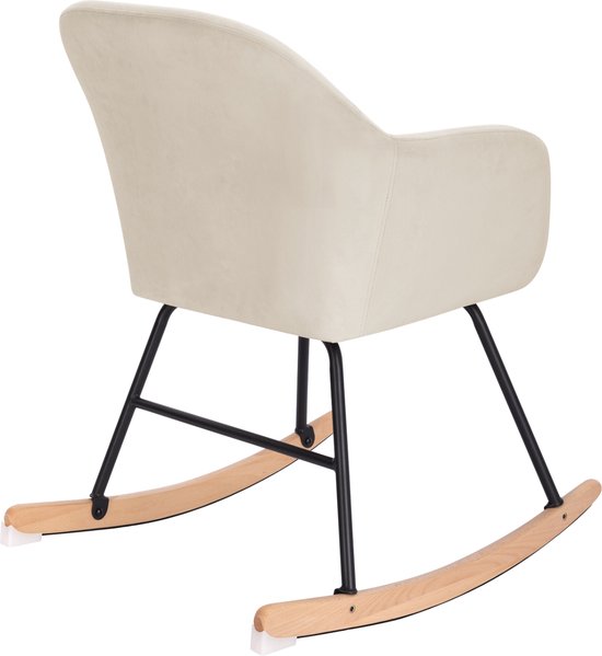 Schommelstoel Hubertus - Wipstoel volwassenen - Lounge fauteuil - Voor binnen