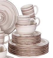 Happyment Serviesset 8 personen - 32 delig - Borden - Keramisch servies