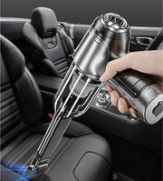 Happyment Kruimeldief - Handstofzuiger - Snoerloos - Draadloos - Auto Stofzuiger - Caravan - Best Verkocht - Grijs