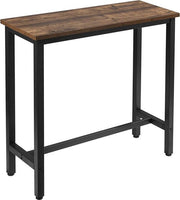 Bartafel - Industrieel - Hout en metaal - Rechthoekig - 100x40x100cm