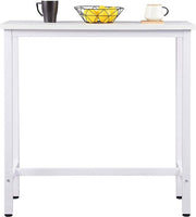Bolt Edge Bartafel Deluxe - Wit - Keuken - Rechthoekig - Hout/metaal - 100x40x100cm