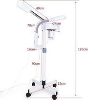 Happyment Vapozone PRO - Gezichstoom - Vapozone met loeplamp - Vapozone Visage