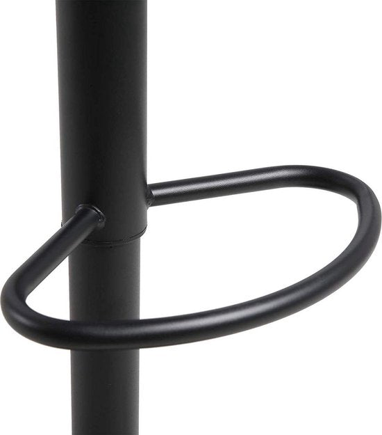 Barkrukken - Grijs - Zonder Rugleuning - Verstelbaar - Set van 2 - Zithoogte 56-78cm