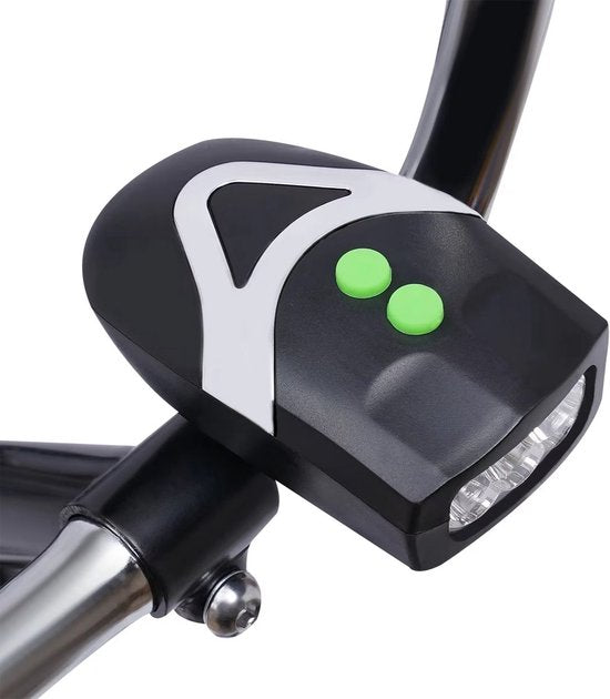 Driewieler Vortex 24 Inch - Fiets voor volwassenen en senioren - 7 versnellingen - Opvouwbare Trike - Met mand en LED Verlichting - Zwart