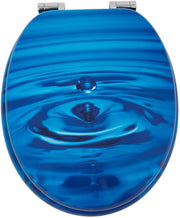 WC-bril - Toiletbril – Voor Toilet & Badkamer – Soft-Close – Duroplast - Blauw
