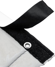 Deurgordijn - Vliegengordijn - Voor Winterisolatie en Privacy - Grijs 90 × 210 cm