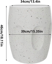 Bijzettafel Opulence - Betonnen Bijzettafel - Voor Tuin, Balkon of Woonkamer - Decoratief Accent met Faux Terrazzo - Lichtgewicht en Uniek Design