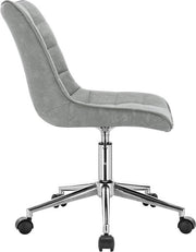 Bolt Edge Deluxe Ergonomische Bureaustoel - Kunstleer - Met voetsteun - Grijs - In hoogte verstelbaar