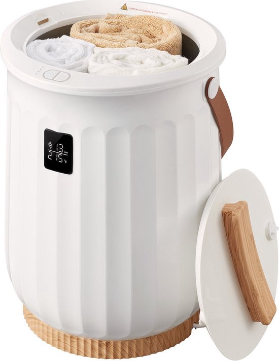 Handdoekverwarmer - Elektrisch Droger - Wit - Kinderslot - 20 Liter