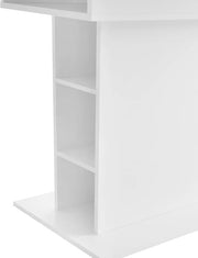Eettafel - Keukentafel - Uitschuifbaar - Voor Woonkamer of Eethoek - Met Opbergruimte & Modern Design - Rechthoekig IJzer & Hout