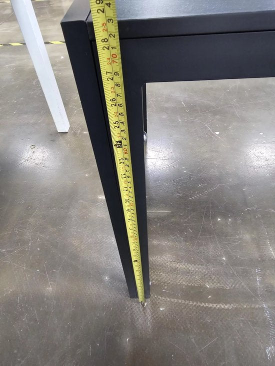 Tuintafel kunststof - 110cm - Voor Balkon, Terras en Tuin - Aluminium frame - Rechthoek - Weerbestedig