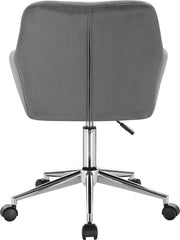 Bolt Edge Werkkruk - Donkergrijs - Stoffen bekleding - Ergonomisch - Met armleuning